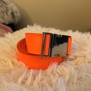 Neon Orange F21 Belt one size